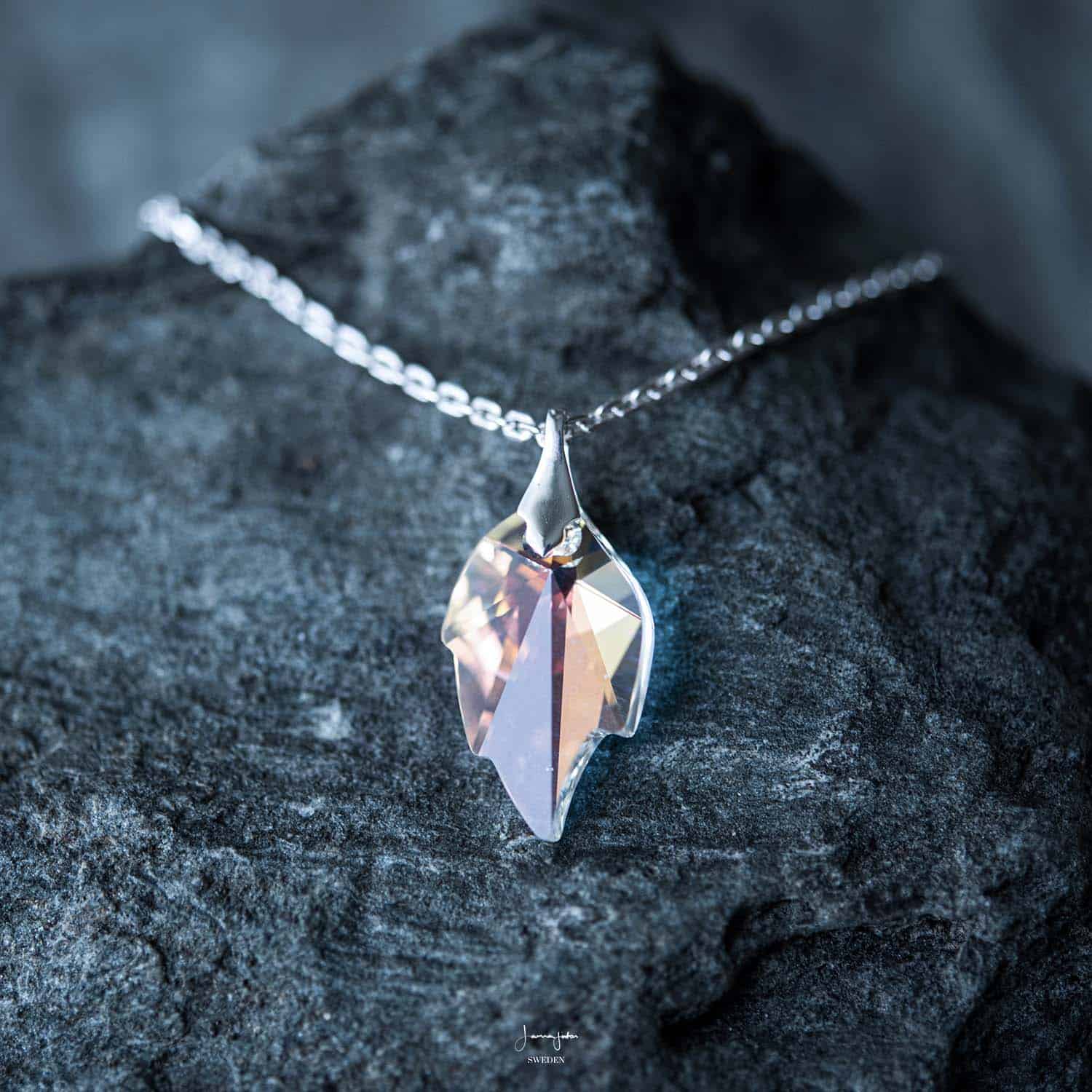 Aurora Opal Moon & Kyanite Pendant – LE Jewelry Designs