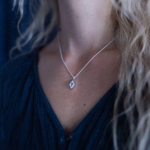 Alternative view of Runes of the North - Necklace